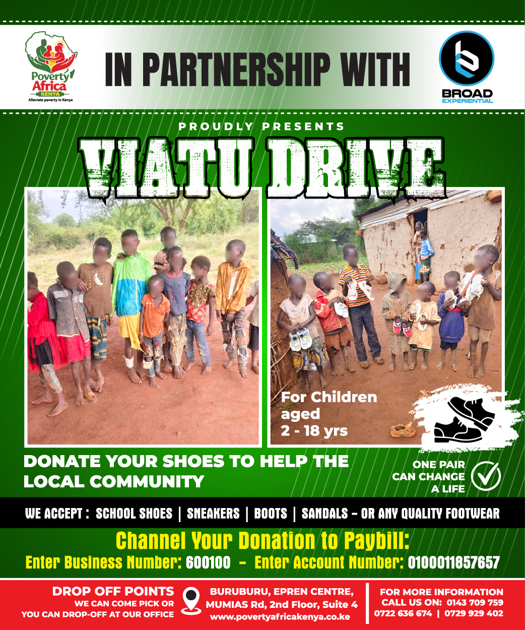 Viatu Drive - Donate Shoes